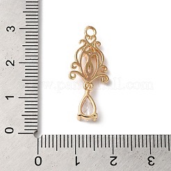 Brass and Glass Pendants&nbsp;KK-C062-03G