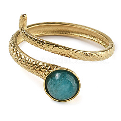 Natural Amazonite Finger Rings&nbsp;RJEW-U027-04G-05