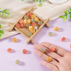 30Pcs 3 Colors Resin UV Reactive Beads&nbsp;RESI-TA0005-67A