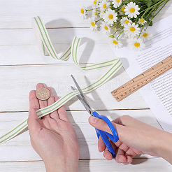 Cotton Stripe Pattern Ribbon&nbsp;OCOR-WH0078-550D