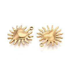 304 Stainless Steel Pendants&nbsp;STAS-N109-107G