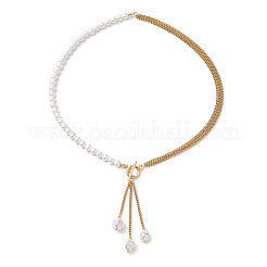 304 Stainless Steel Curb Chain Necklaces&nbsp;NJEW-JN04923