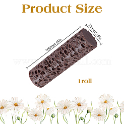 Plastic Skull Clay Texture Roller&nbsp;DIY-WH0698-071