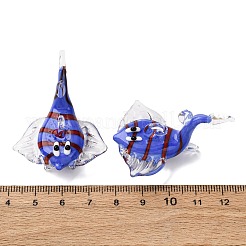 Handmade Lampwork Pendants&nbsp;LAMP-I031-01G