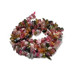 Natural Multicolor Tourmaline Beads Strands&nbsp;G-F328-37A