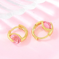 Brass Hoop Earrings&nbsp;KK-CBABB5B-01G
