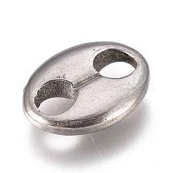 Non-Tarnish 304 Stainless Steel Oval Links Connectors&nbsp;STAS-L247-008P