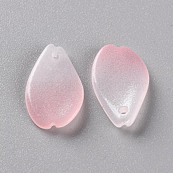 Two Tone Transparent Spray Painted Glass Pendants&nbsp;LS-GLAA-S190-014D-02