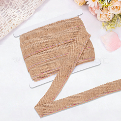 12.5M Burlap Ribbon&nbsp;AJEW-GF0014-55B