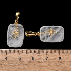 Natural Quartz Crystal Pendants&nbsp;G-G461-07G-07