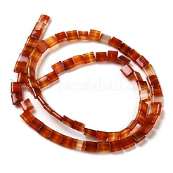 Natural Red Agate Beads Strands&nbsp;G-F762-A15-01