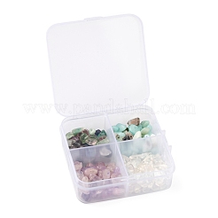 60G 4 Style Natural Mixed Gemstone Beads&nbsp;G-FS0002-18C