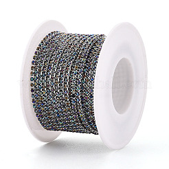 Iron & ABS Imitation Pearl Cup Chains&nbsp;CH-T007-01A-03