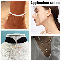 80Pcs 4 Style Brass Linking Rings&nbsp;KK-PH0010-30