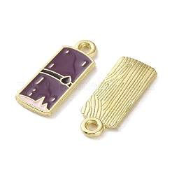 Fruit Alloy Enamel Charms&nbsp;PALLOY-S058-01LG-12