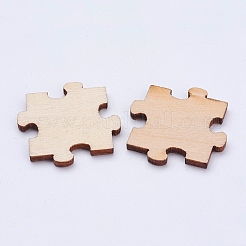 200Pcs 2 Style Unfinished Wood Cabochons&nbsp;WOOD-OC0002-54