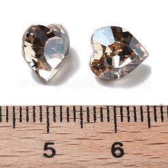 K9 Glass Rhinestone Cabochons&nbsp;GLAA-H034-02B-001GS