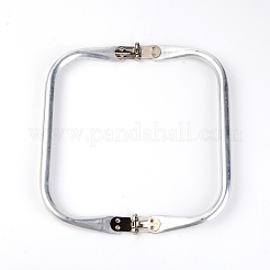 Aluminium Purse Handle Frame&nbsp;FIND-WH0077-12C