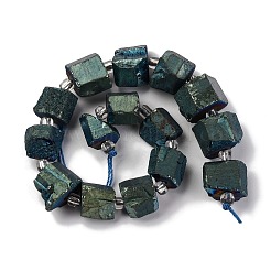 Electroplated Natural Quartz Beads Strands&nbsp;G-G767-02-17