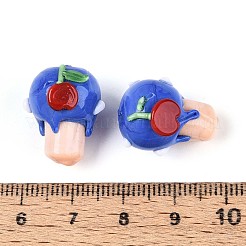 Handmade Lampwork Bumpy Beads&nbsp;LAMP-T022-06B