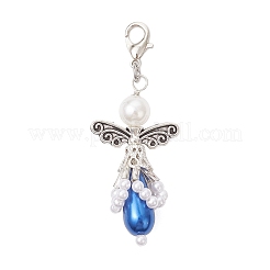 ABS Plastic Imitation Pearl Pendant Decorations&nbsp;HJEW-JM03624