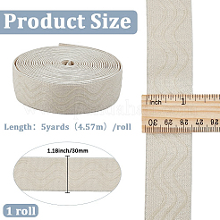 5 Yards Polyester Non-slip Elastic Bands&nbsp;SRIB-GF0001-62A