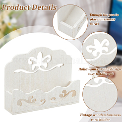 Wood Name Card Holder&nbsp;ODIS-WH0038-114A