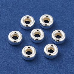 Product Name:925 Sterling Silver Spacer Beads&nbsp;X-STER-K021-04S-C