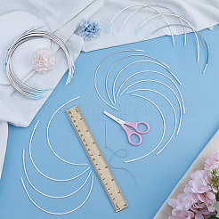 201 Stainless Steel Bra Underwire&nbsp;FIND-WH0421-34A