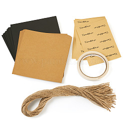 50 Sets 2 Colors Kraft Paper Bouquet Wrapping Paper&nbsp;DIY-TA0011-45