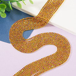 4.8 Yards Iron Rhinestone Cup Chains&nbsp;CH-TA0001-10F