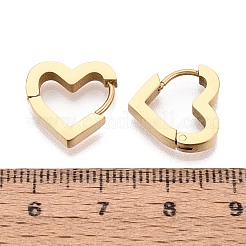 304 Stainless Steel Hoop Earrings&nbsp;STAS-T074-41G-B
