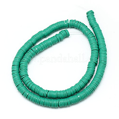 Handmade Polymer Clay Bead Strands&nbsp;CLAY-T002-6mm-08