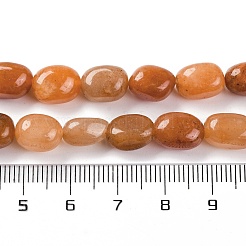Natural Red Aventurine Beads Strands&nbsp;G-G146-A02-01