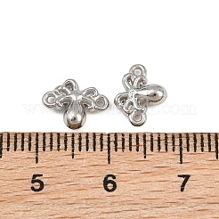 304 Stainless Steel Connector Charms&nbsp;SA-CBA302A-12P