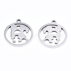Non-Tarnish Valentine's Day 201 Stainless Steel Pendants&nbsp;LS-STAS-T044-187P