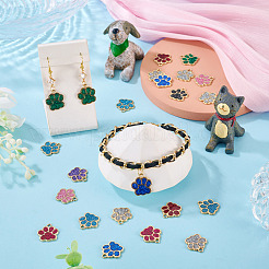 20Pcs Alloy Enamel Pendants&nbsp;ENAM-TADJ0001-01KCG
