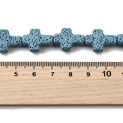 Natural Lava Rock Beads Strands&nbsp;G-L498-E01-01D