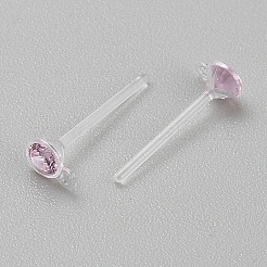 Resin Stud Earring Finding&nbsp;RESI-WH20001-08E