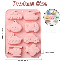 2Pcs Transportation Vehicles Silicone Molds&nbsp;ST-CJ0043-004