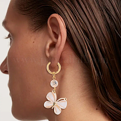 18Pcs 3 Colors 303 Stainless Steel Twist Hoop Earrings for Women&nbsp;EJEW-SC0001-81C