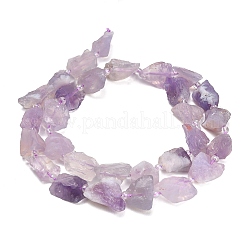 Raw Rough Natural Lavender Amethyst Beads Strands&nbsp;GG-CBAA9B4-F02