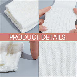 1 Pair Acrylic Fibers Long Mesh Lace Gloves&nbsp;AJEW-CN0006-67A