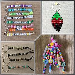 DIY Keychain Making Kits&nbsp;DIY-SC0031-88