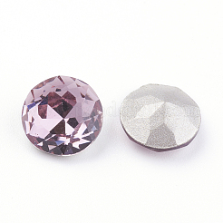 Pointed Back & Back Plated K9 Glass Rhinestone Cabochons&nbsp;RGLA-J012-8mm-212