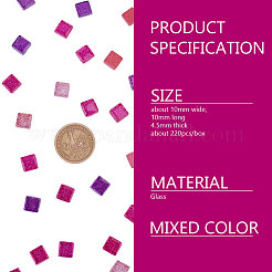 Glass Cabochons&nbsp;GLAA-WH0015-44H