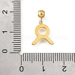 304 Stainless Steel Pendants&nbsp;STAS-H202-01G-01