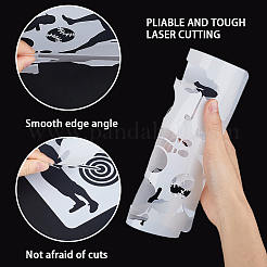 Plastic Drawing Painting Stencils Templates&nbsp;DIY-WH20012-07A
