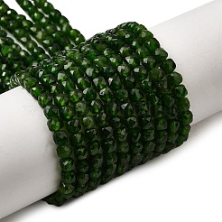 Natural Green Diopside Beads Strands&nbsp;G-F799-D01-01