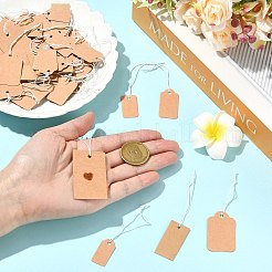 300Pcs 6 Styles Multi Size Elastic Rope Packaging Hanging Tags&nbsp;ST-CJ0045-001